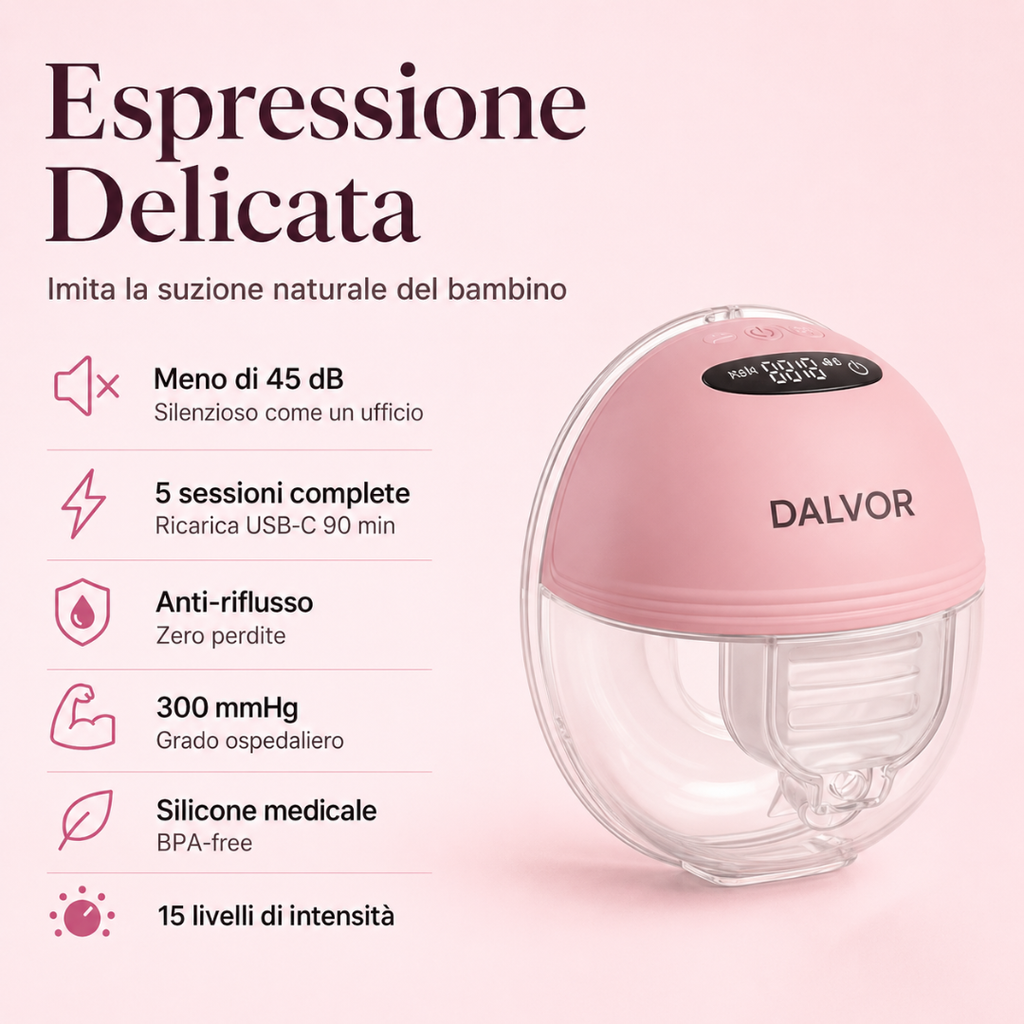 MamaBloom + Tiralatte elettrico senza fili 