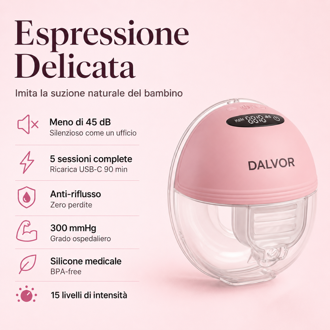 MamaBloom + Tiralatte elettrico senza fili 